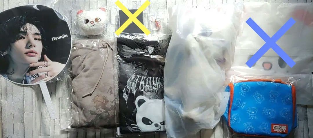 straykids ヒョンジン ジニレット まとめ売り フーディ 南京錠