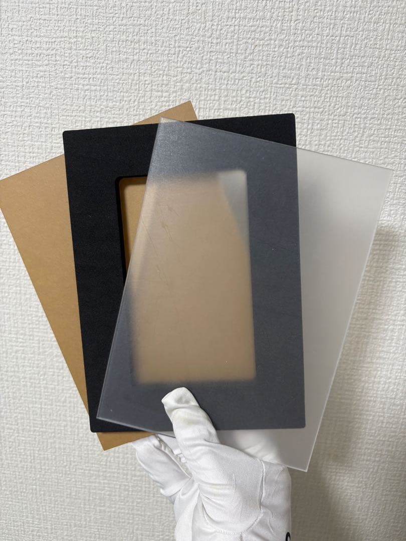 PSA鑑定用ケース　ディスプレイケース　アルミ製　両面透明　壁掛け・卓上 6連