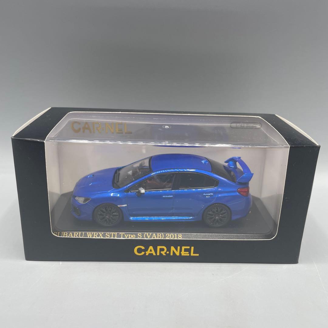 1/43 スバル WRX STI Type S VAB 2018 ブルーパール