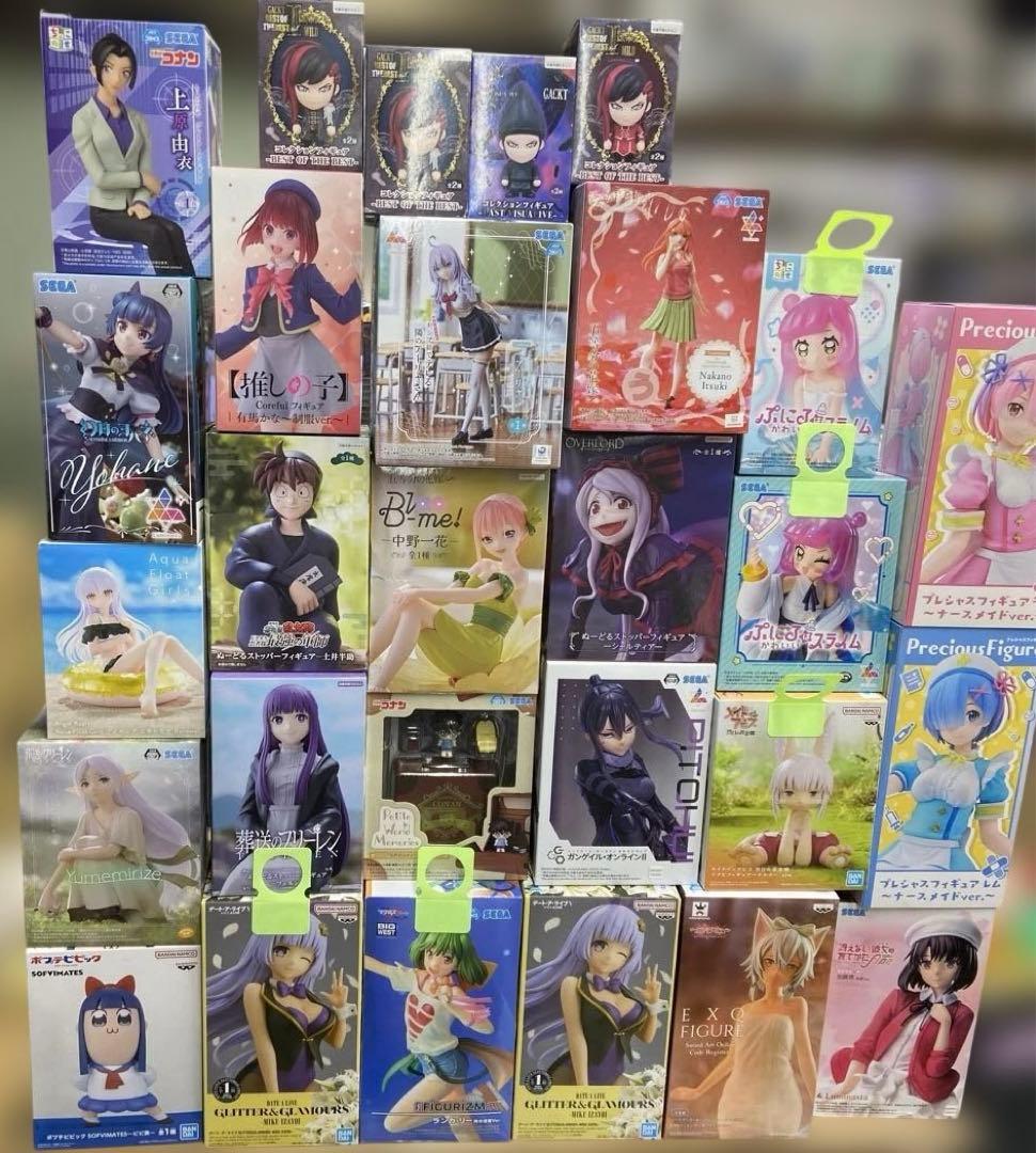 新品 未開封 プライズ フィギュア 28個 まとめ 激安 人気アニメ 美少女