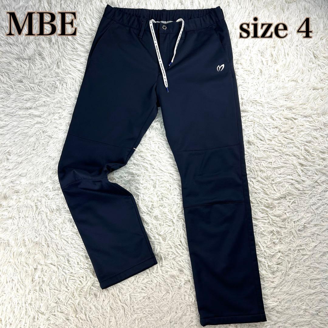 【極美品】マスターバニー　MBE　ロングパンツ　ストレッチ　ネイビー　M　ゴルフ
