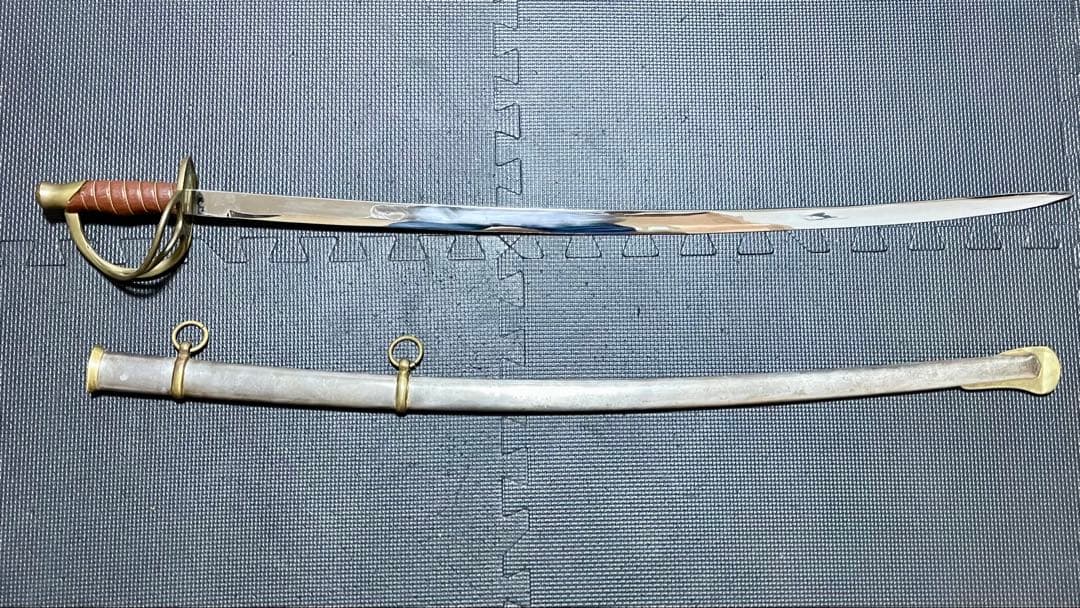 【模造刀】南北戦争　南軍騎兵　将校用サーベル