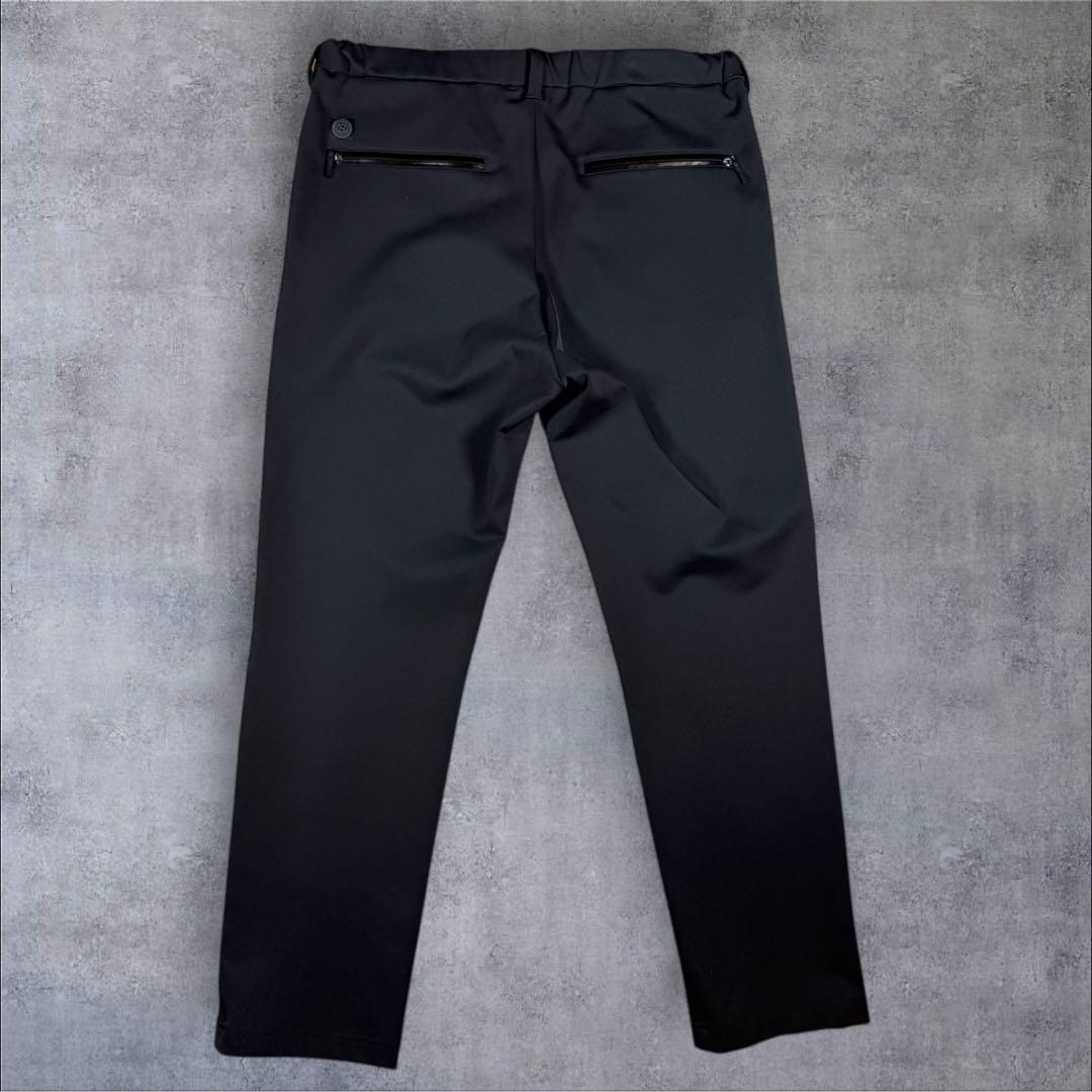 美品 定価5万円弱OBSIDIANオブシディアン ダブル ニット ゴルフ パンツ