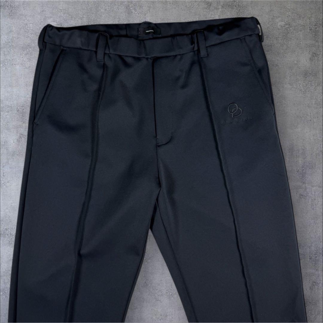 美品 定価5万円弱OBSIDIANオブシディアン ダブル ニット ゴルフ パンツ