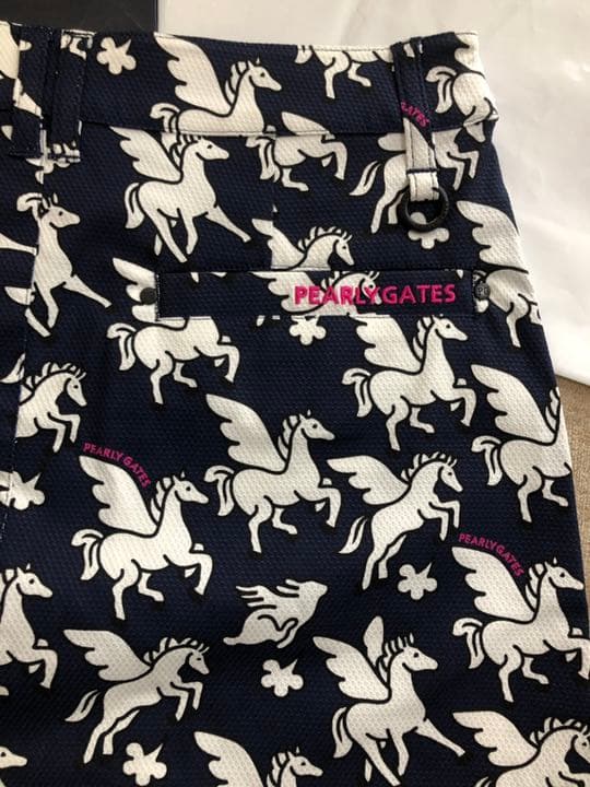 ※値下げ中　パーリーゲイツカタロペガサス柄ストレ ッチスカートサイズ1
