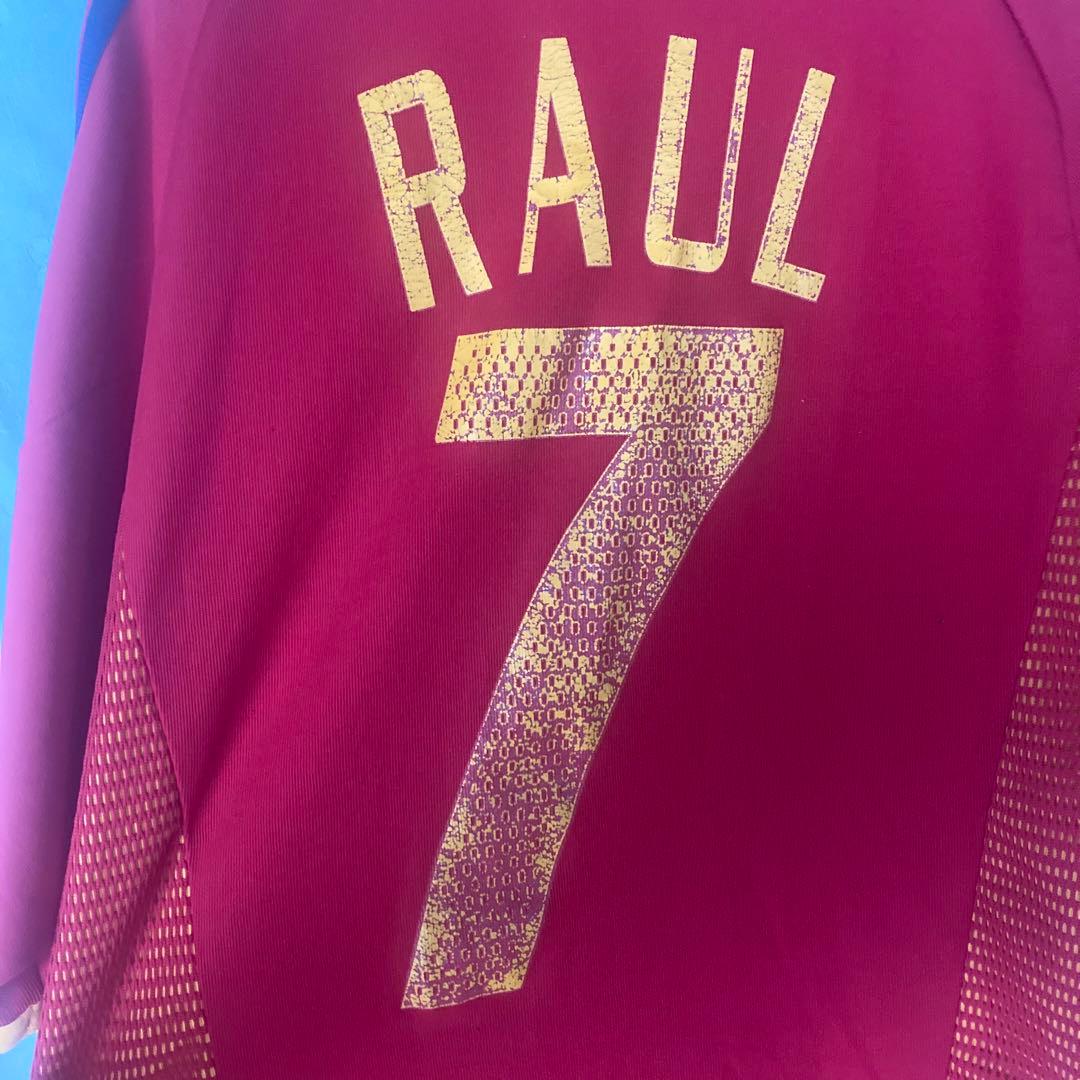 early00s スペイン代表　ユニフォーム　ラウル