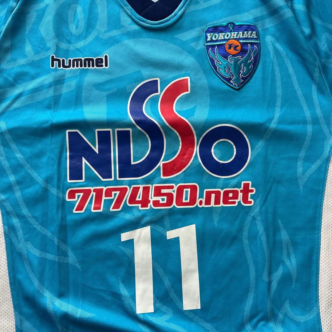 hummel 横浜FC 支給品 ユニフォーム 三浦和良 KAZU 11 日本製