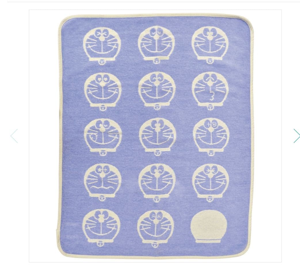 【新品未開封】ドラえもん KLIPPAN ブランケット（face）