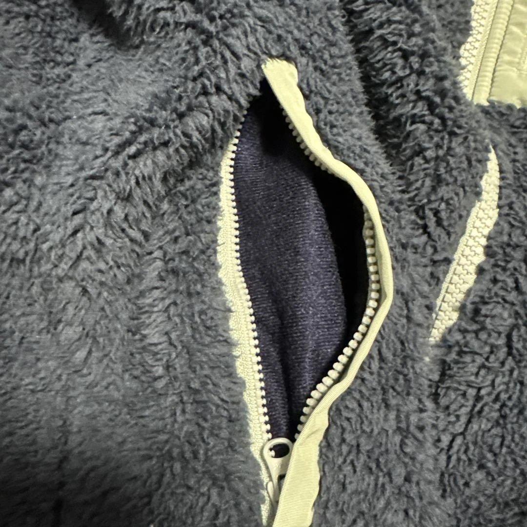 ビームスゴルフ　ボアフリースブルゾン　Ｌサイズ　ネイビー