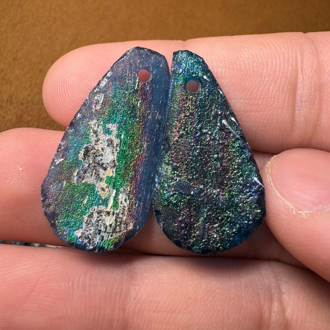 ✴︎高品質 ✴︎ローマングラス ボトル 破片 ローマ帝国 約1700年前