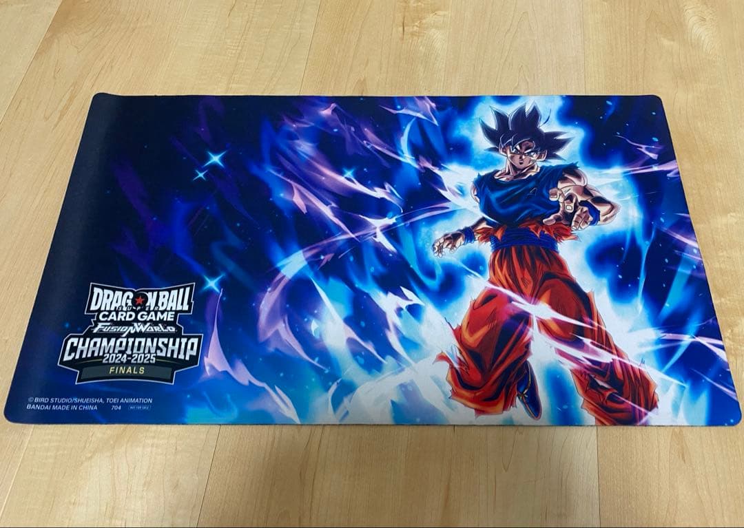 ドラゴンボールフュージョンワールド 日本決勝 プレイマット　ベスト64 孫悟空