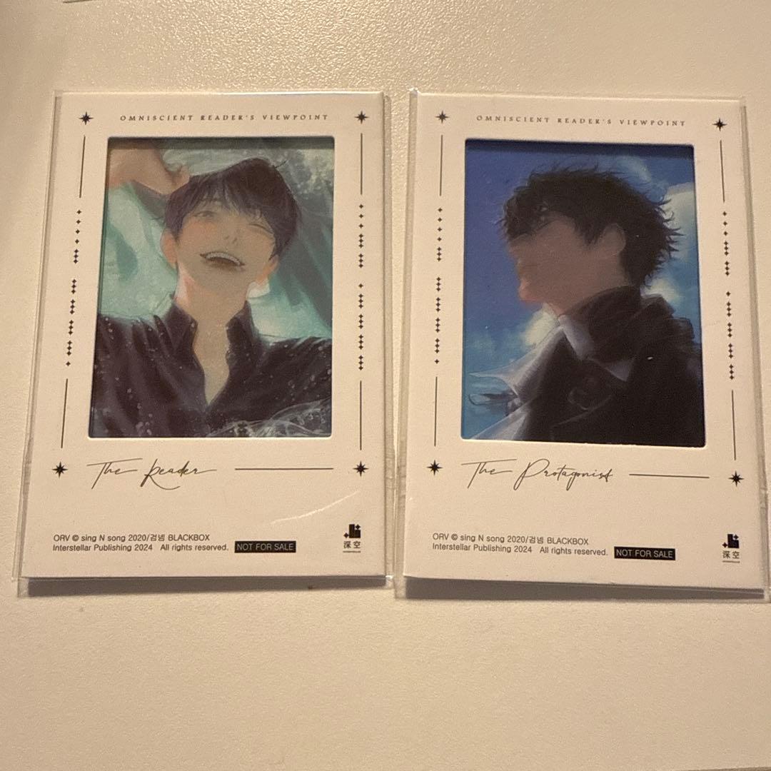 全知的な読者の視点から　台湾版　キムドクシャ　ジュンヒョク　ポラロイド　セット