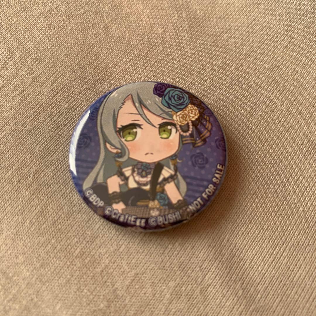 バンドリ　Roselia 氷川紗夜　非売品　缶バッジ