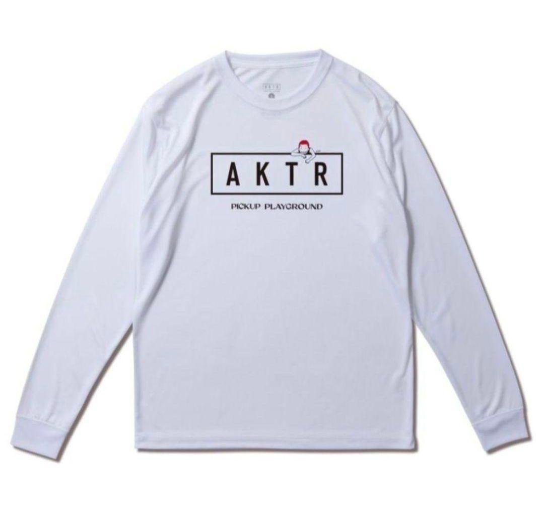 AKTR SLAMDUNK ロングスリーブ Tシャツ ホワイト
