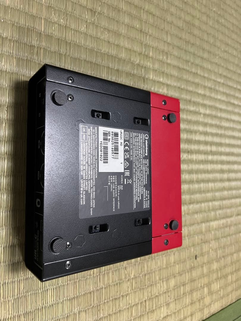Steinberg UR22C レッド オーディオインターフェース