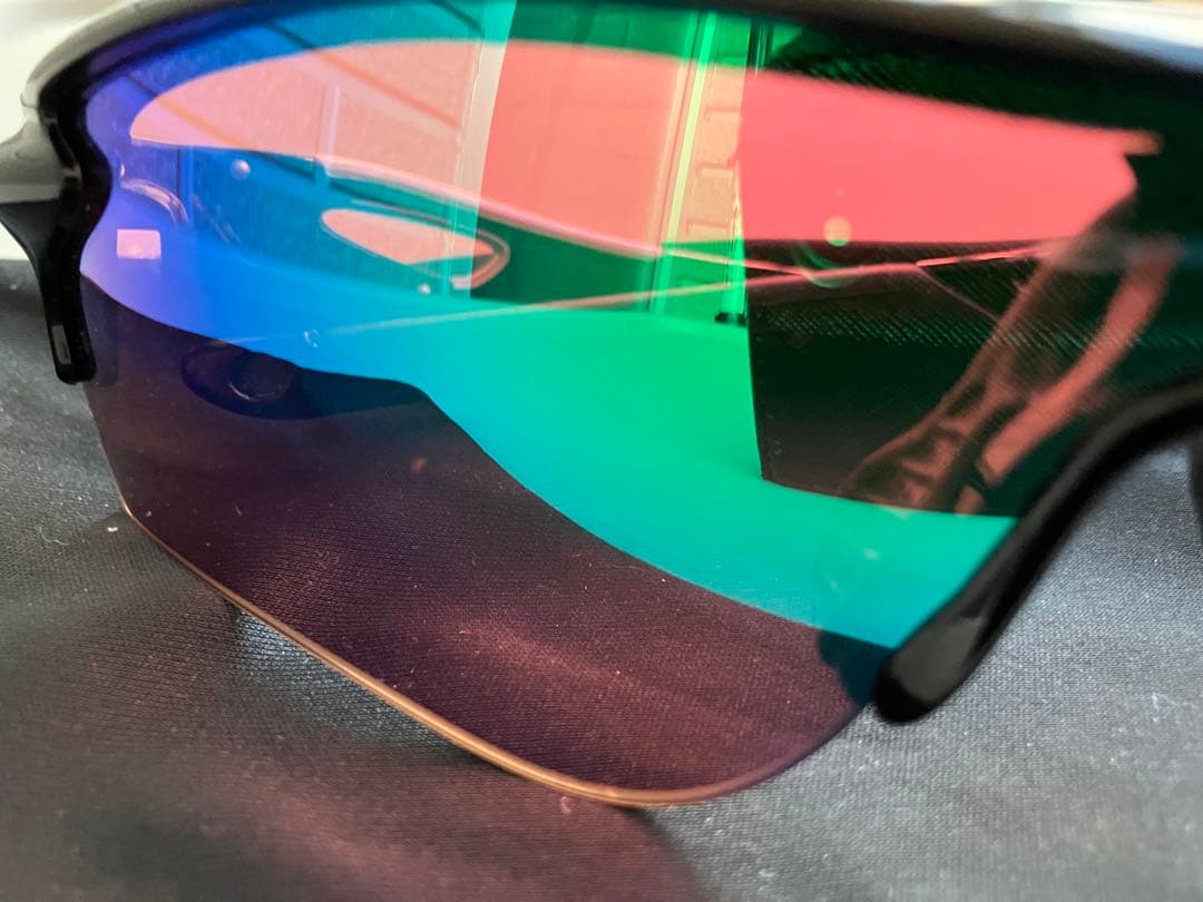 れもんオークリー　スポーツサングラス