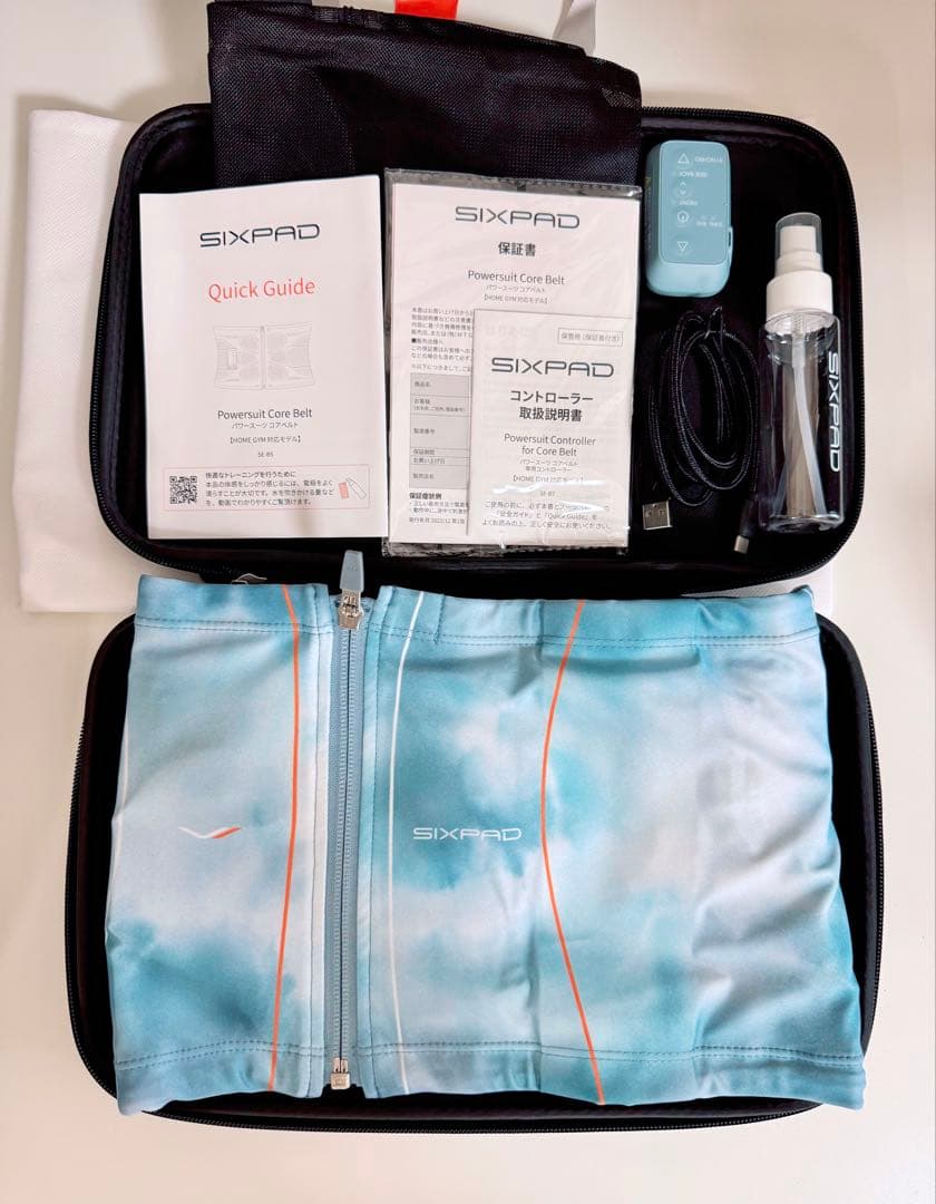SIXPAD/シックスパッド パワースーツ コアベルト　ブルー/S
