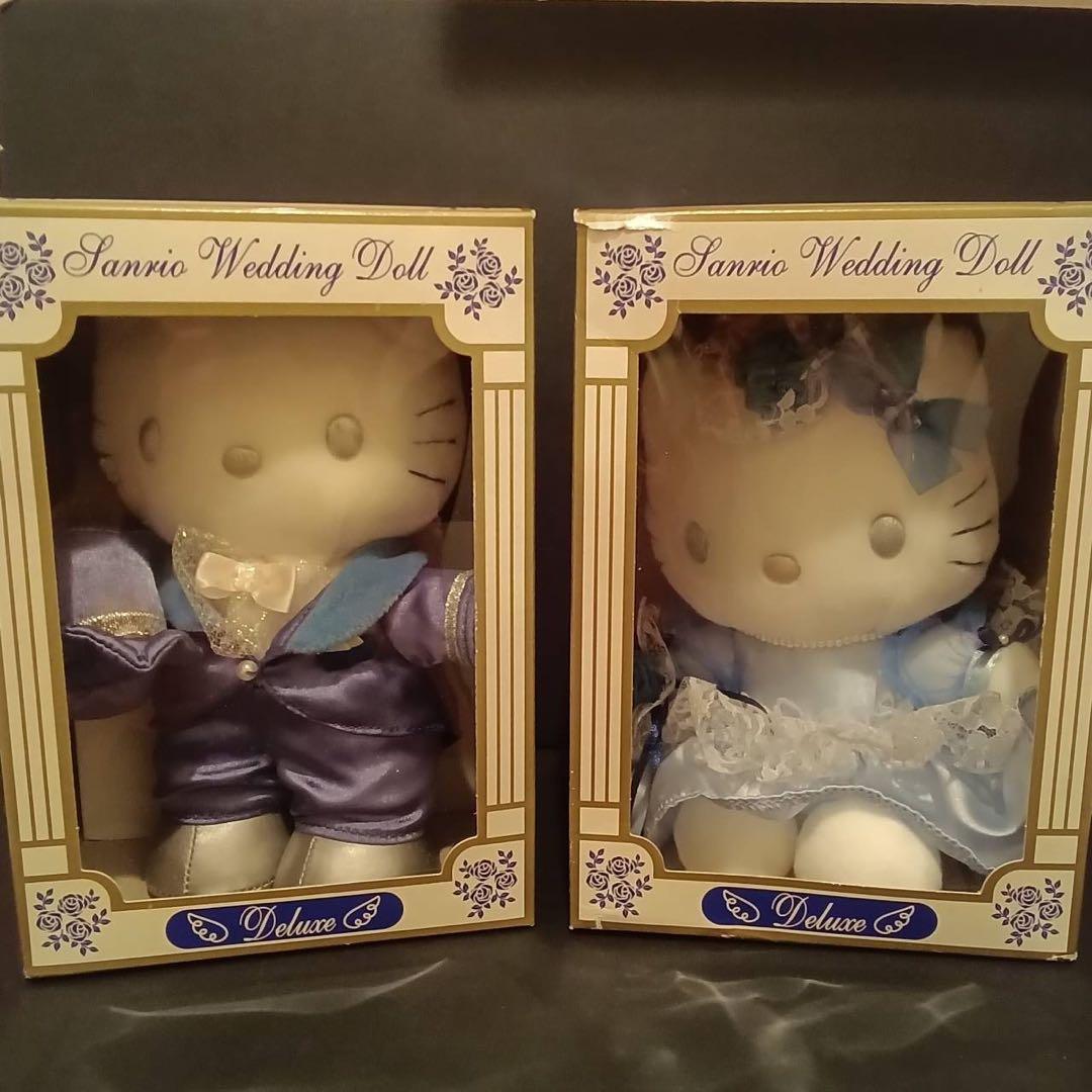 ハローキティ　ディアダニエル　ウェディング　ぬいぐるみ　マスコット