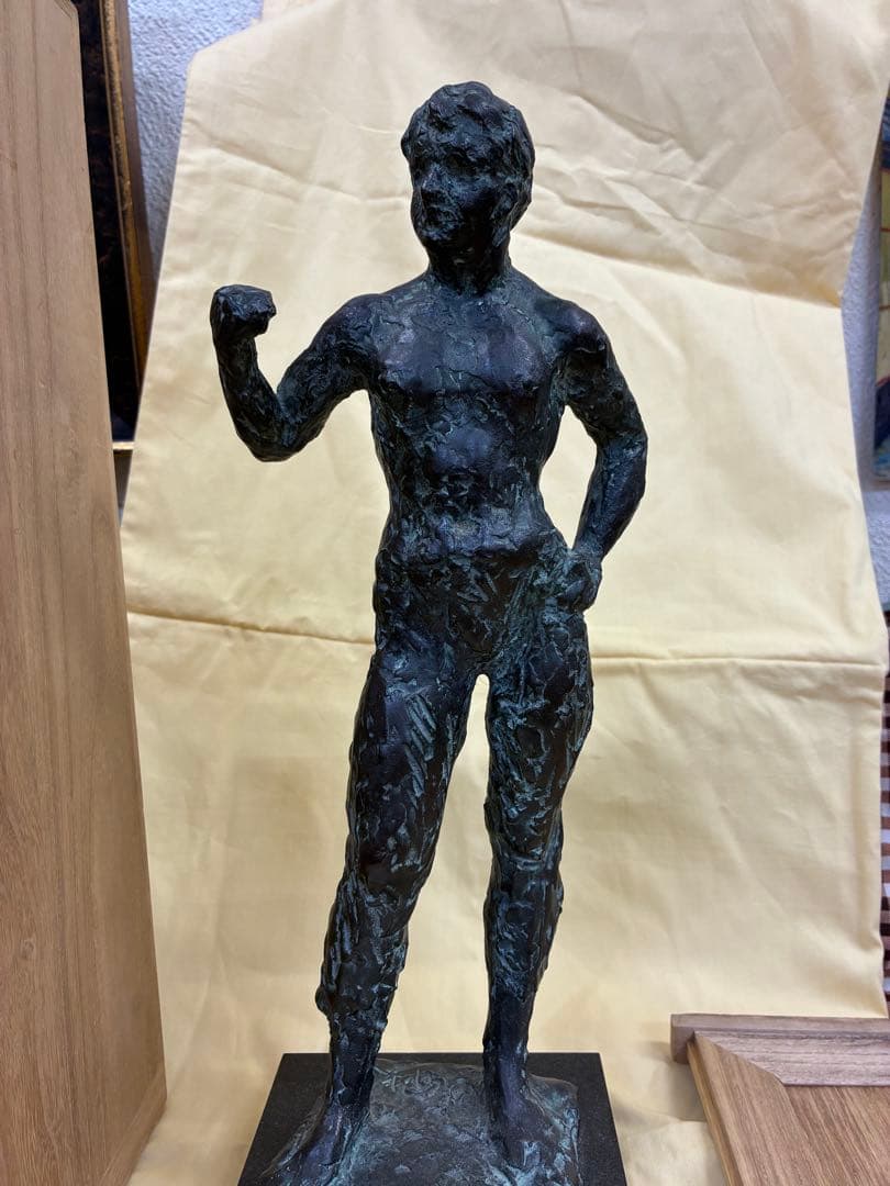 ミ*ユ様 勲四等旭日小綬章受賞 彫刻家【小森邦夫】ブロンズ