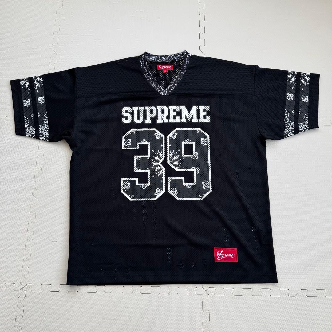 新品未使用　supreme Bandana Football Jersey XL