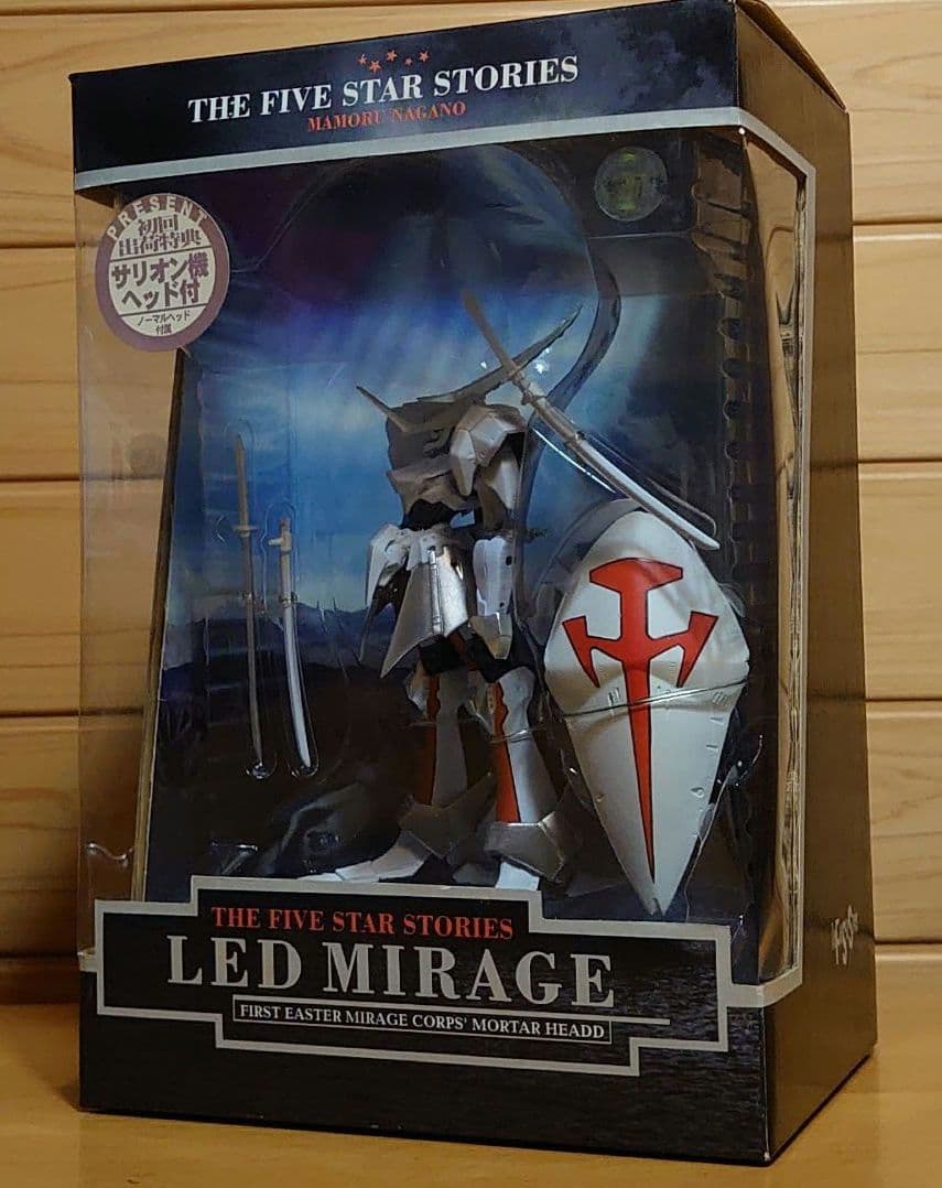 海洋堂　THE FIVE STAR STORIES LED MIRAGE白　新品