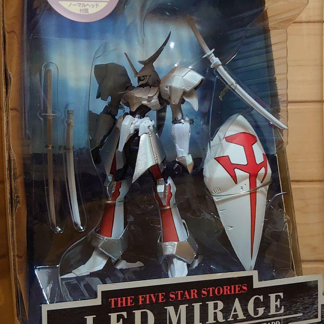 海洋堂　THE FIVE STAR STORIES LED MIRAGE白　新品