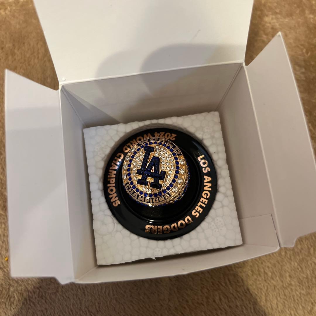 Freddie Freeman 2024 ワールドチャンピオンレプリカリング