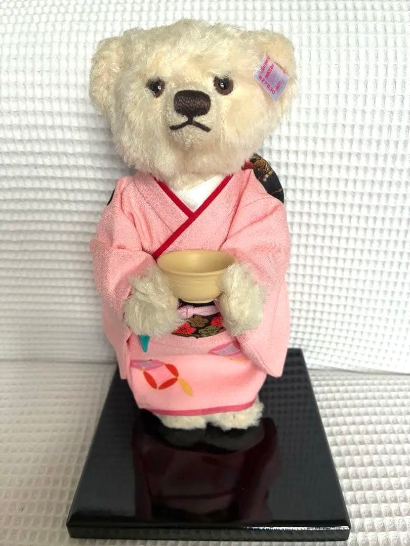 シュタイフベア　日本限定　茶道　遠州流コラボシリアルナンバーつき