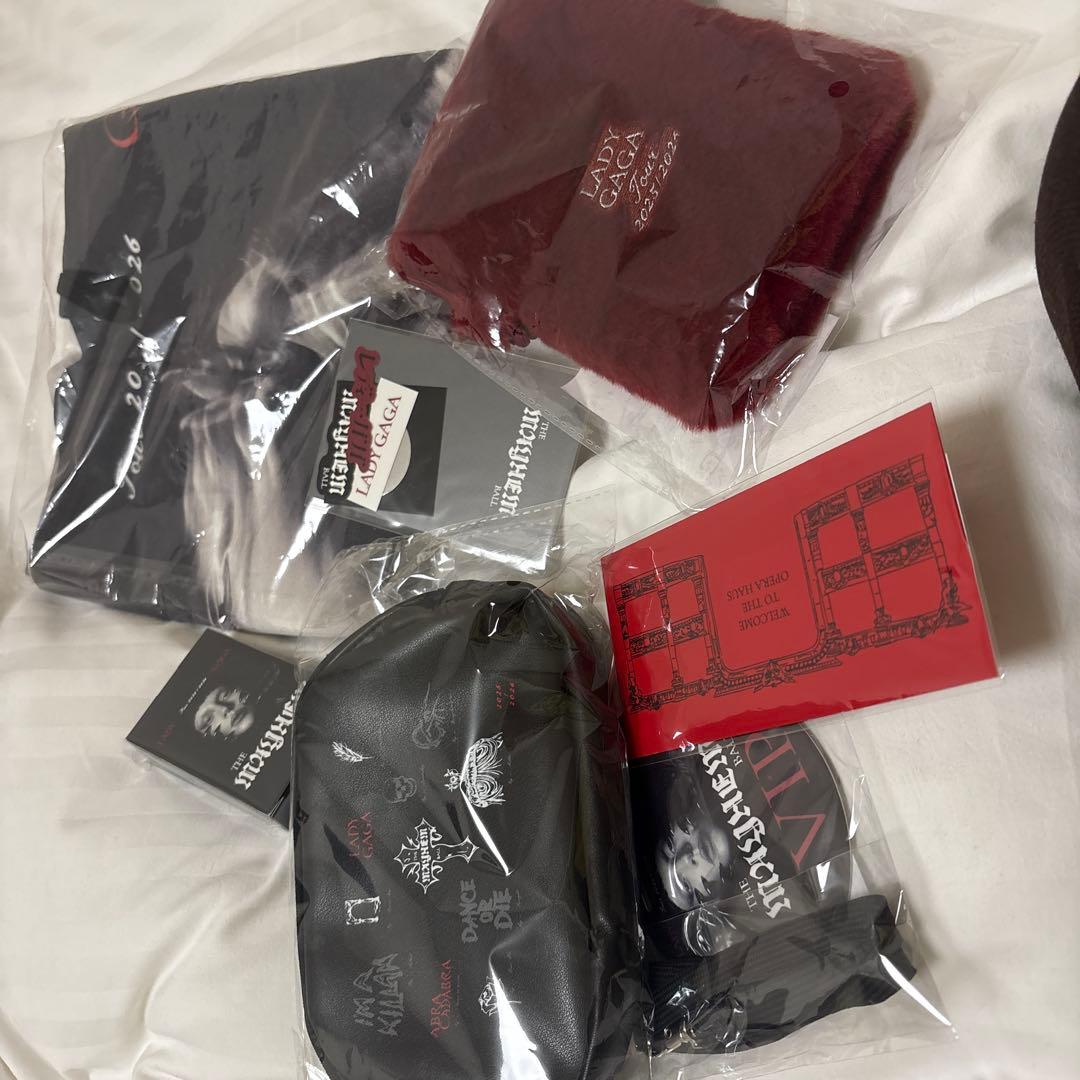 レディーガガゴールドVIP席グッズ