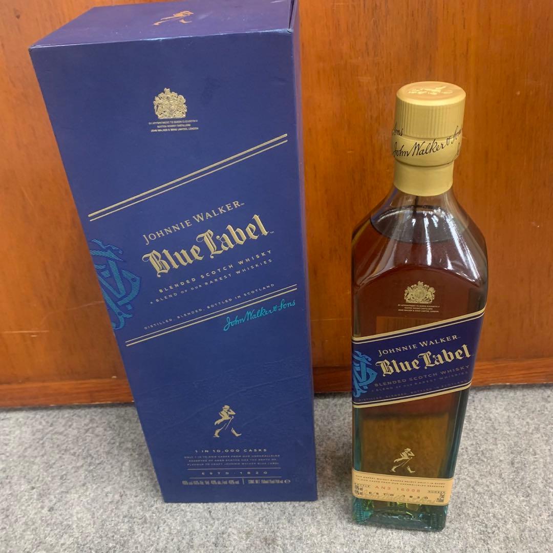 【未開栓】 ジョニーウォーカー ブルーラベル 750ml イギリス ウイスキー