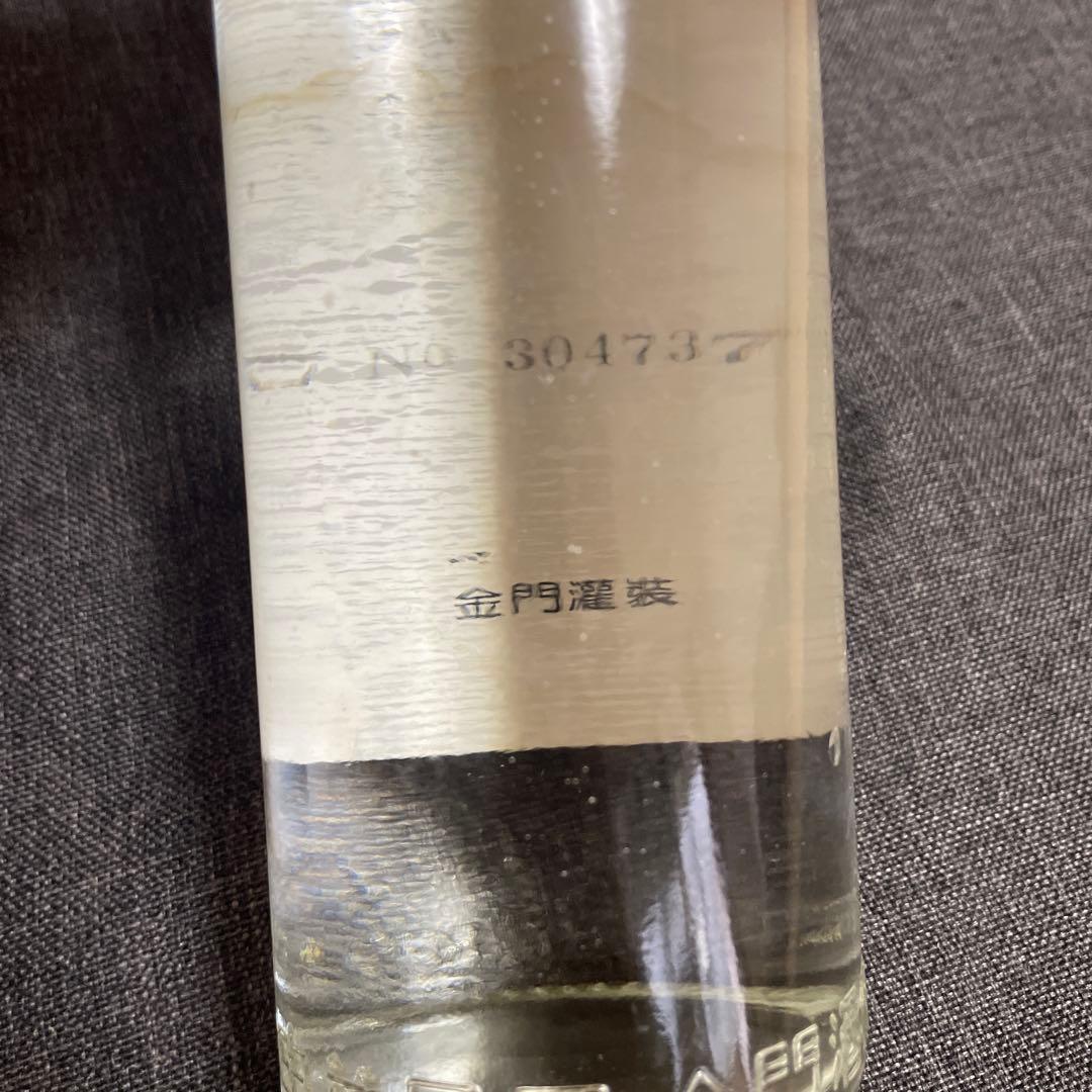 【未開栓】金門高粱酒　古酒 87年 特級 / 57-59% 600ml