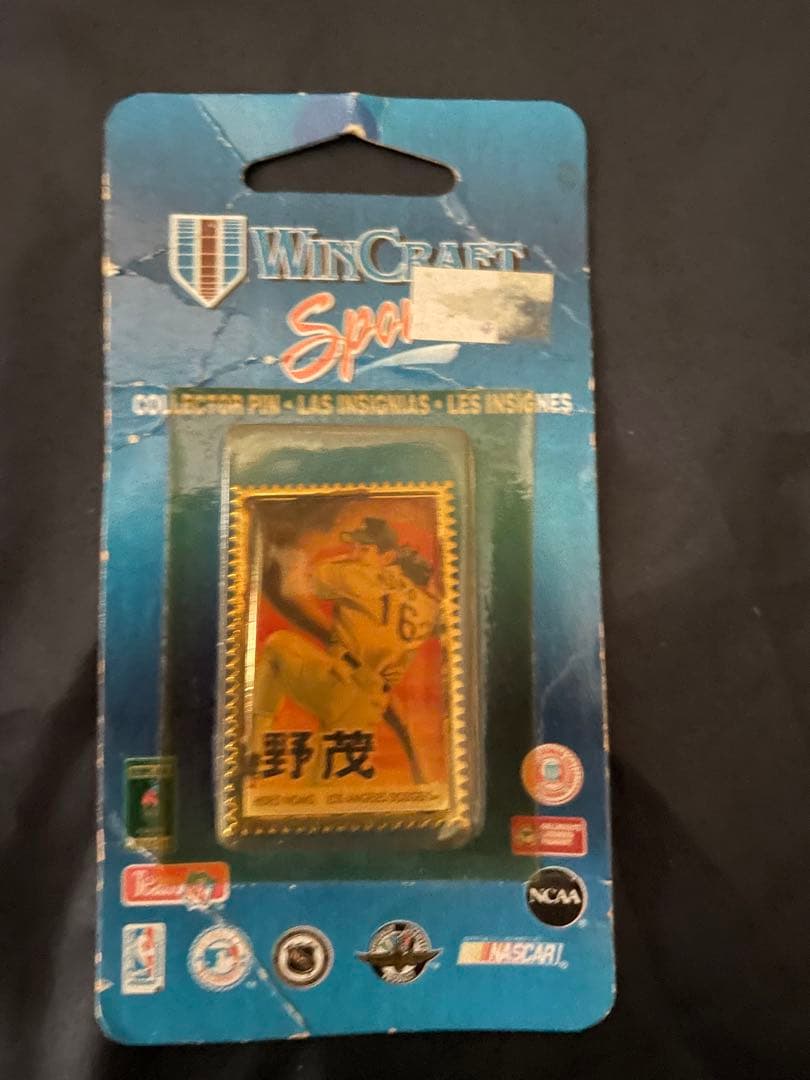 激レア 未開封 野茂英雄 ピンバッジ プロ野球　海外正規店購入