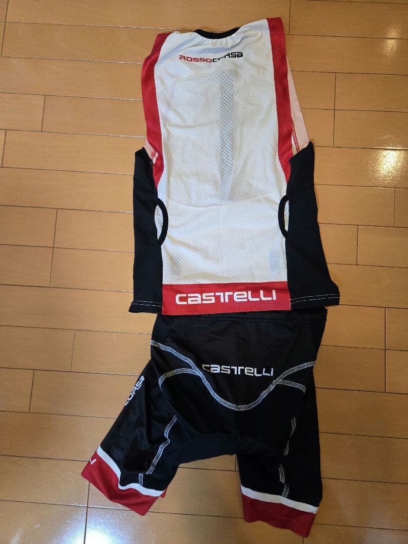Castelli Rosso Corsa トライアスロンウェア　上下