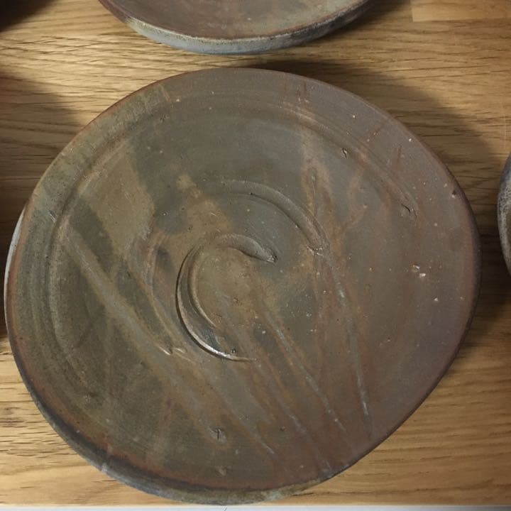 備前焼　銘々皿