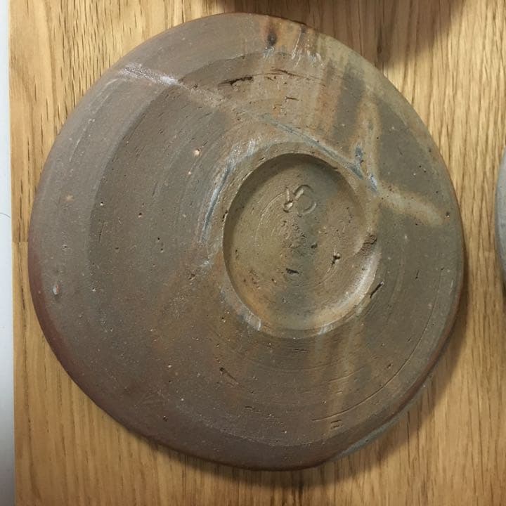 備前焼　銘々皿