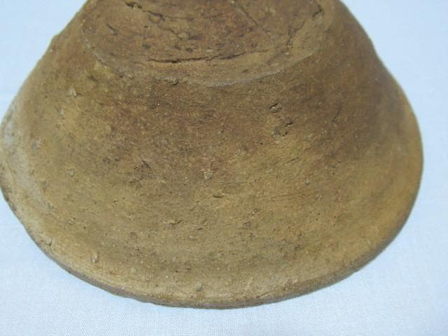 ◆美品 平安時代末から室町時代 8万購入！古瀬戸 『山茶碗』縁に淡灰色の自然釉