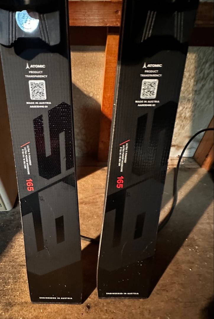 Atomic S9 プロスキー 165cm ビンディング付属