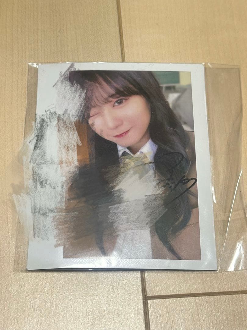 ≒JOY ニアジョイ　大信田美月　直筆ワイドチェキ　初期ビブスBIGサイズ等