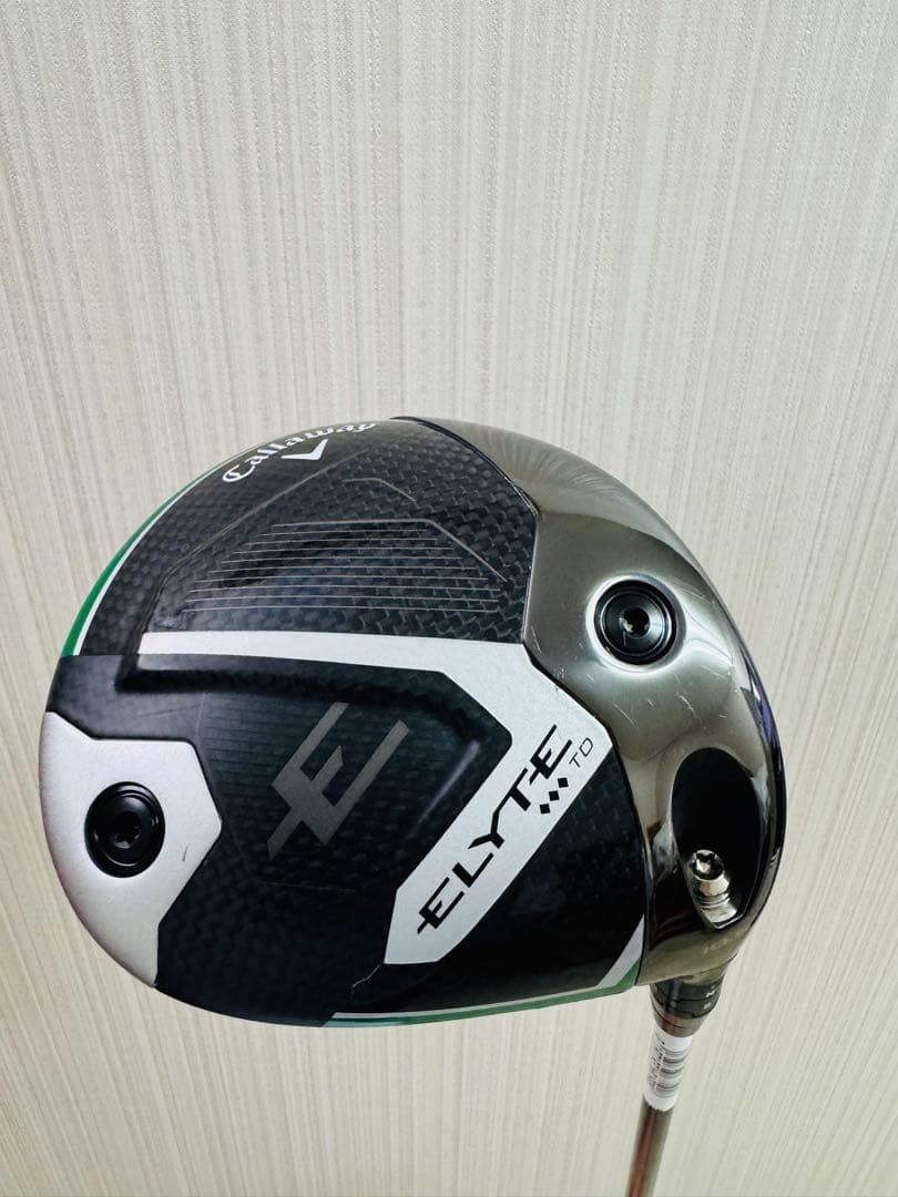 【美品】キャロウェイ エリート トリプルダイヤTD10.5° 純正S 日本正規品