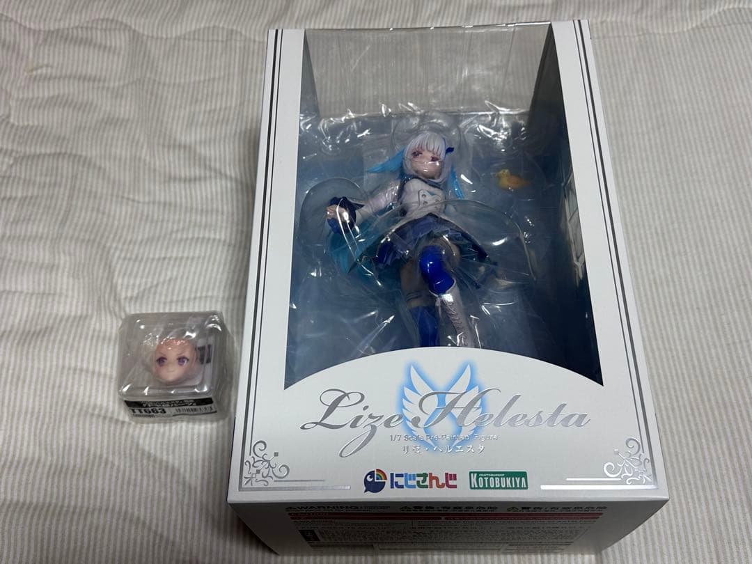 にじさんじ リゼ・ヘルエスタ フィギュア 交換用顔パーツ付き コトブキヤ