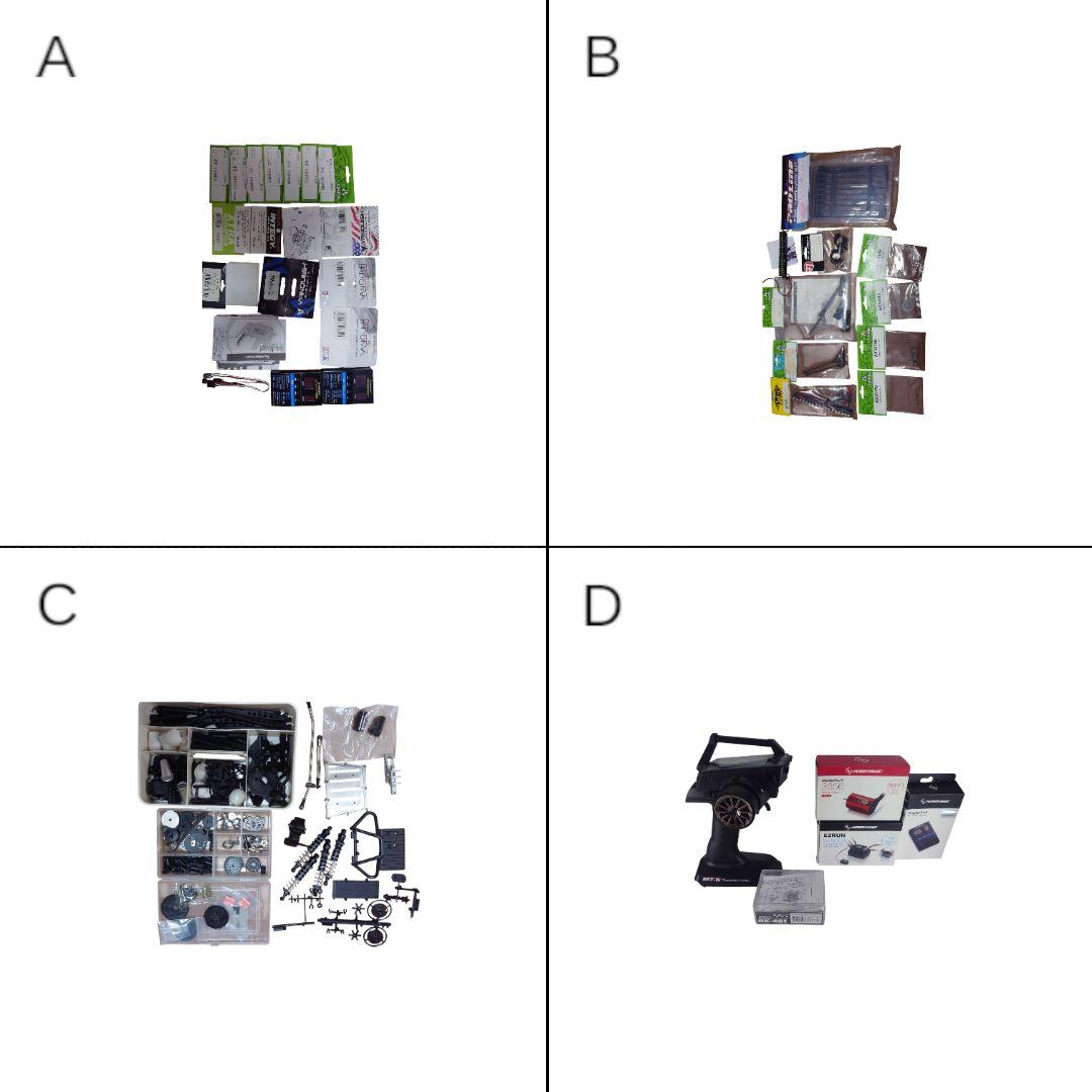 アキシャルAXIAL 1/10　レイス　イエティ　プロポ　パーツ大量セット