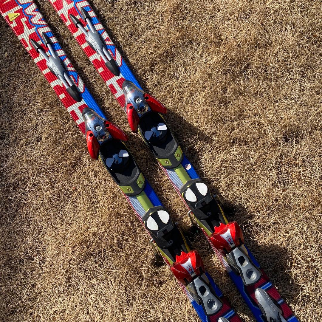 SALOMON CROSSMAX10 L160 スキー板 赤/青/白