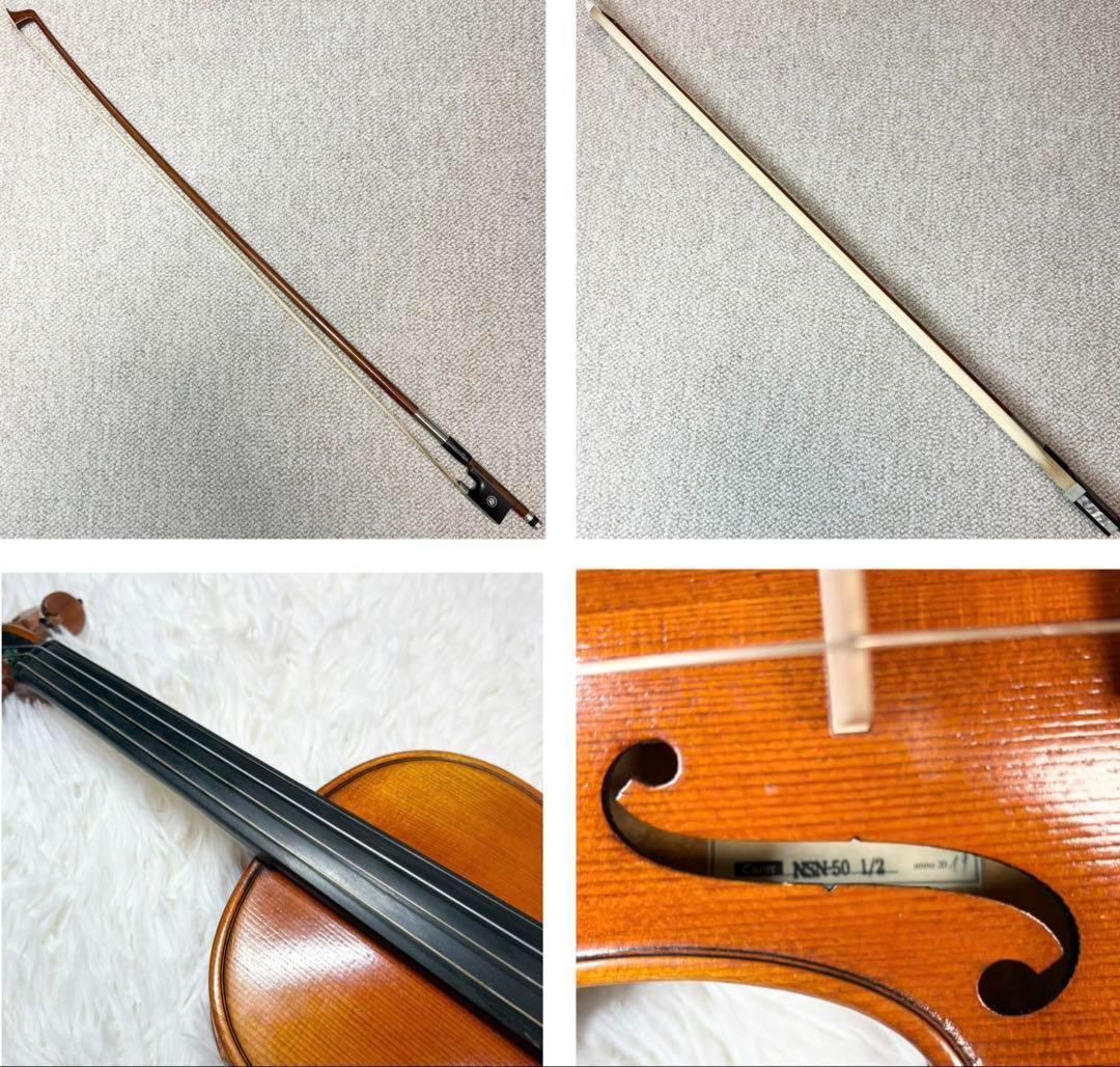 Nicolo Santi バイオリン NSN-50 1/2 弓 ケース付き