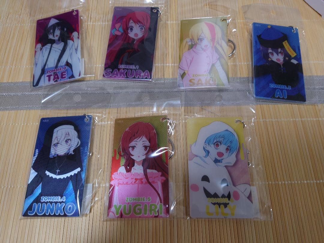 ゾンビランドサガ チェンジングアクリルキーホルダー