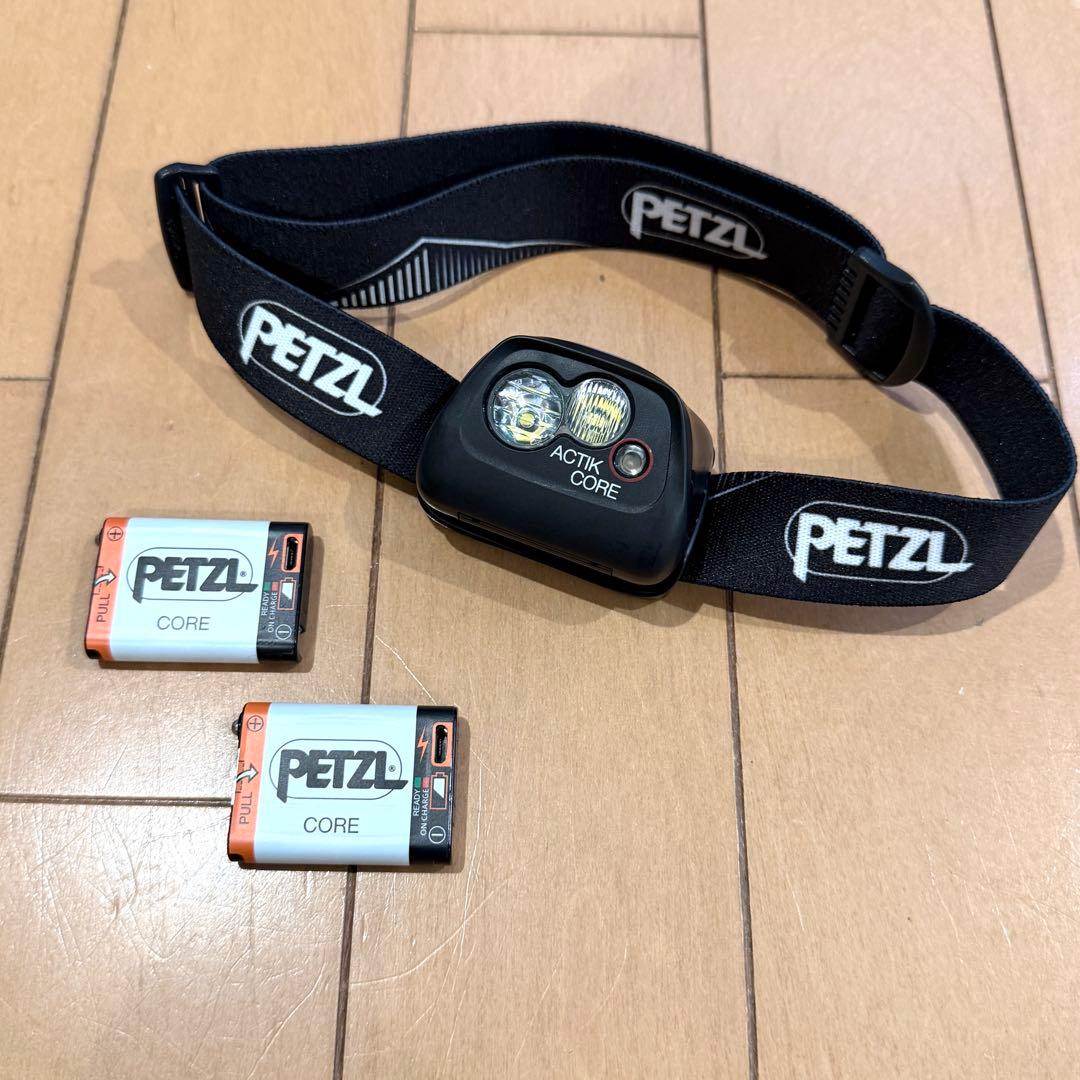 PETZL ACTIK CORE アクティックコア 350ルーメン ヘッドライト