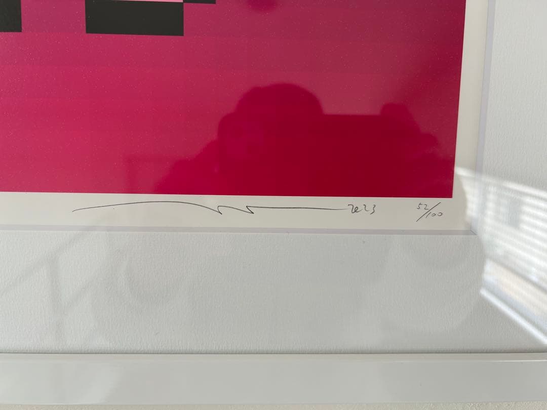 【額装済】村上隆 Murakami.Flower #7032 吐血 100枚限定