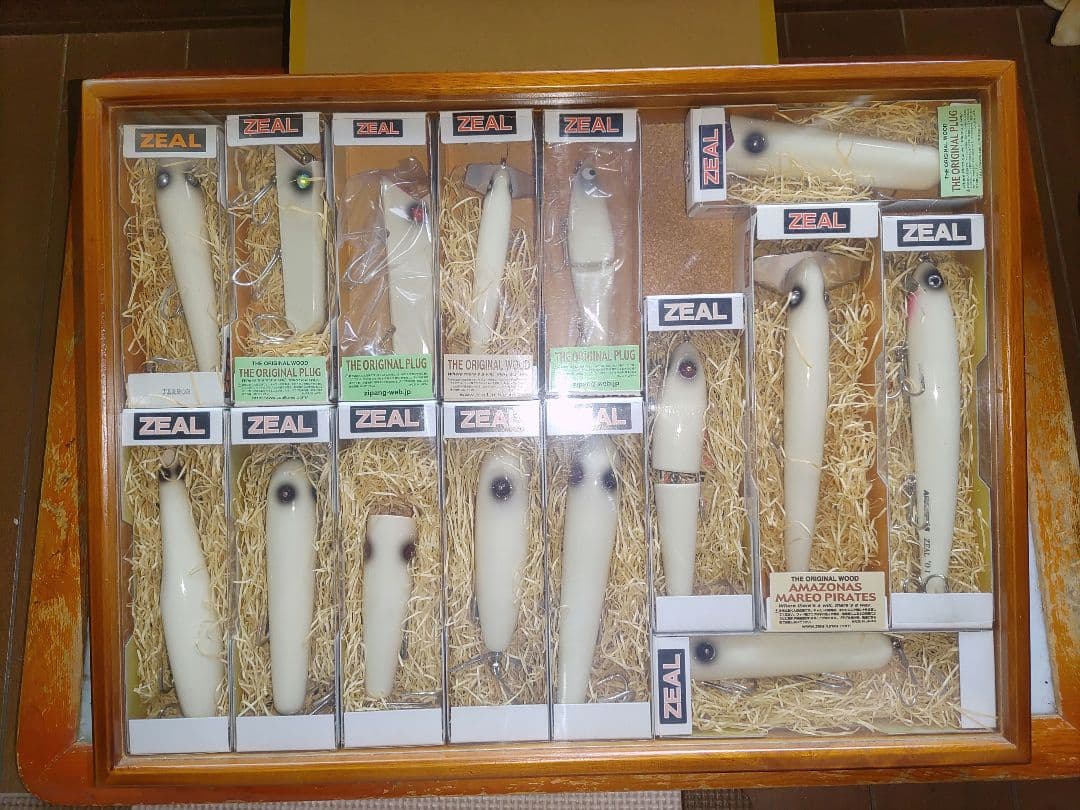 zealズイール アマゾン、BIG、5/8色々AB15個セット！ケース付き！