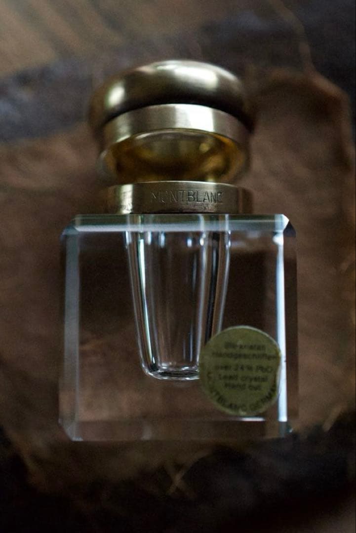 【新品未使用品】モンブラン クリスタルインクウェル