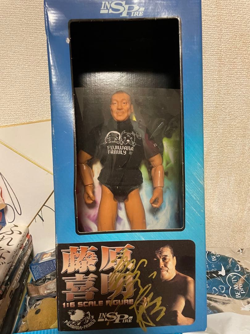 インスパイア　1/6 藤原喜明 フィギュア　サイン入り②