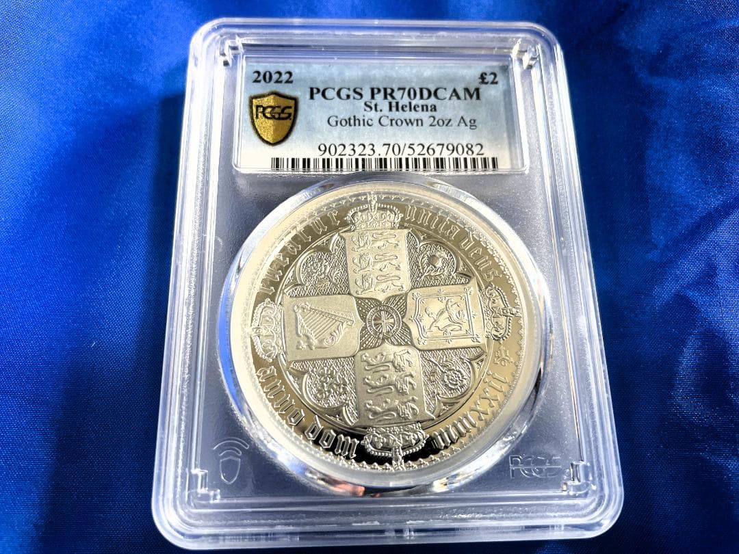 2022マスターピースゴシッククラウン2oz銀貨 PR70 (新品未使用)170